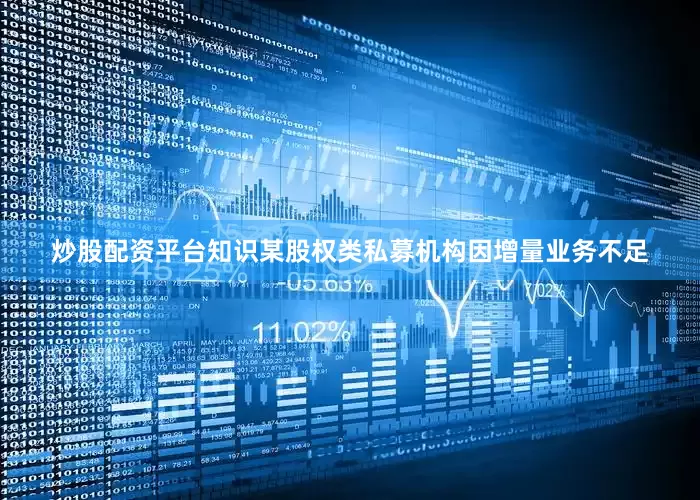 炒股配资平台知识某股权类私募机构因增量业务不足